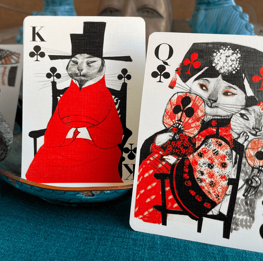 Kitten Club Playing Cards