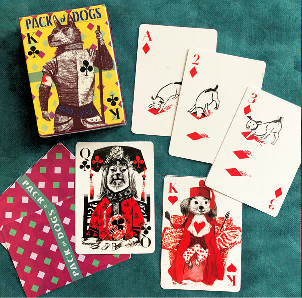 Pack of Dogs Playing Cards