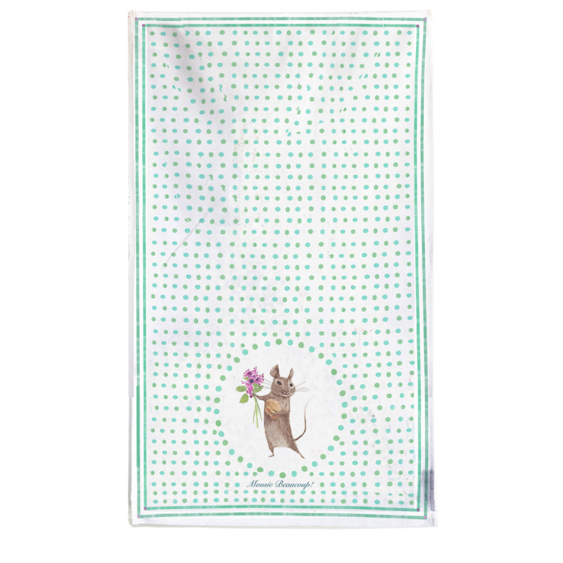 Mousie Beaucoup Tea Towel