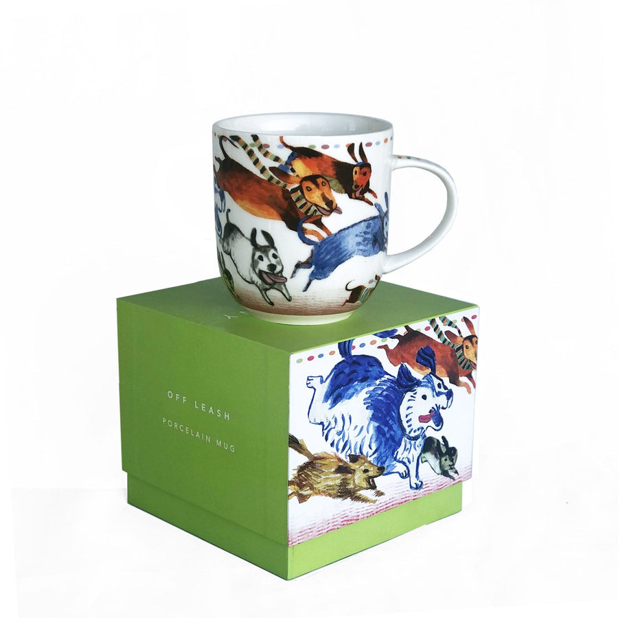 Off Leash Porcelain Mug