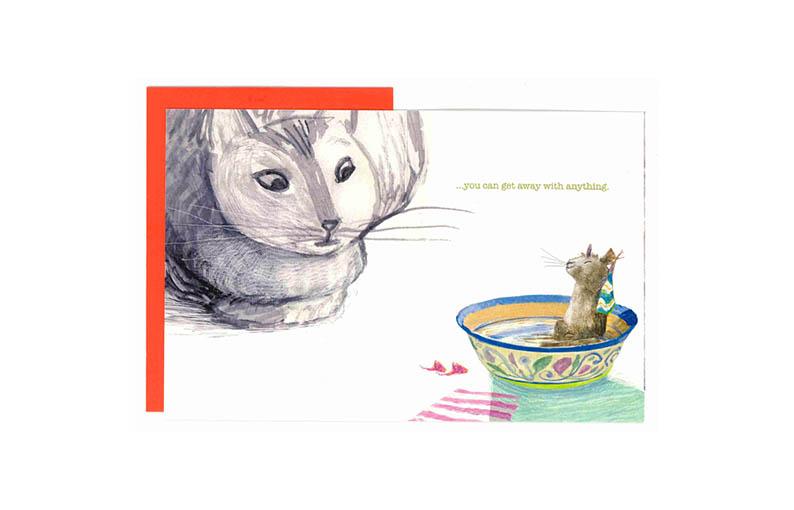 Feline Felicitations - Set of 8 Cards