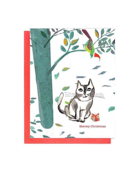 Meowy Christmas Boxed Notes - Set of 8 Cards