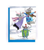 Mice Skating Boxed Notes - Set of 8 Cards