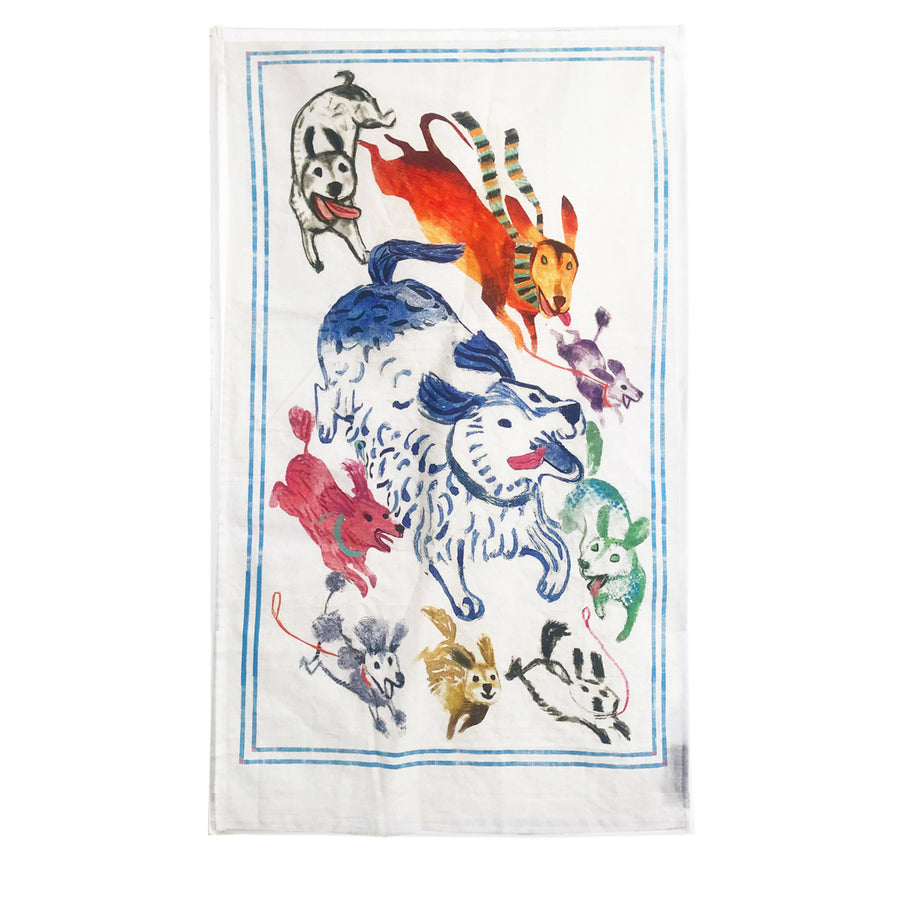 Off Leash Tea Towel