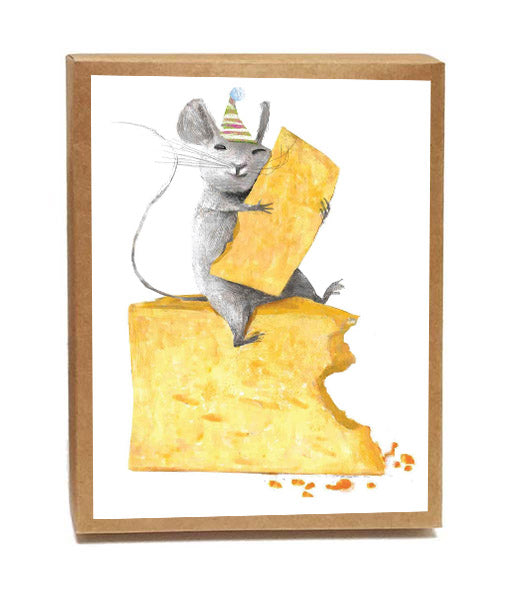 Cheese Be Mine - Set of 8 Cards