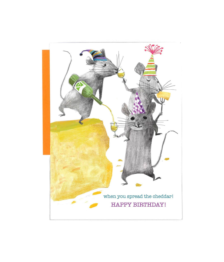 Cheese Be Mine - Set of 8 Cards